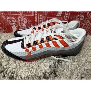 Nike Vapor Edge Speed 360 TB Football Cleats Men's Size 9.5 DV0780-001 Orange